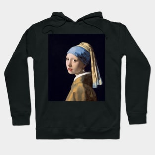 Johannes Vermeer - Girl with a Pearl Earring Hoodie
